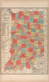 Indiana from Twentieth Century Atlas of Clinton County, Indiana 1903 by Relic Map Company