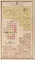 Map of Ross Township from Twentieth Century Atlas of Clinton County, Indiana 1903 by Relic Map Company
