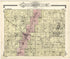 Map of Liberty Township from Standard Atlas of Fulton County, Indiana 1907 by Relic Map Company