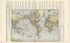 Map of the World On Mercator&