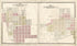 Map of Princeton South Part; Map of Owensville from Atlas of Gibson County 1899 by Relic Map Company