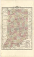 Indiana from Atlas of Gibson County 1899 by Relic Map Company