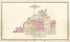 Outline Map of Gibson County, Indiana from Atlas of Gibson County 1899 by Relic Map Company