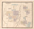 Knightstown, Dunreith, Ogden from Illustrated Historical Atlas of Henry County, Indiana 1875 by Relic Map Company