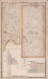 Etna, Seward, Silverlakeville, Oswego, & Menoquet Regions from New Historical Atlas of Kosciusko Co., Indiana : 1879 by Relic Map Company