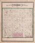 Prairie Township from New Historical Atlas of Kosciusko Co., Indiana : 1879 by Relic Map Company