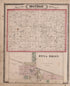 Monroe Township and Etna Green Region from New Historical Atlas of Kosciusko Co., Indiana : 1879 by Relic Map Company