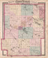 Kosciusko County from New Historical Atlas of Kosciusko Co., Indiana : 1879 by Relic Map Company