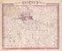 Wayne Township from New Historical Atlas of Kosciusko Co., Indiana : 1879 by Relic Map Company