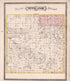 Tippecanoe Township from New Historical Atlas of Kosciusko Co., Indiana : 1879 by Relic Map Company