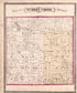 Turkey Creek from New Historical Atlas of Kosciusko Co., Indiana : 1879 by Relic Map Company