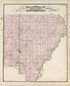 Map of Pleasant Township from Hardesty&