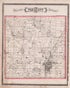 Pleasant Township from Illustrated Historical Atlas of Steuben County, Indiana 1880 by Relic Map Company