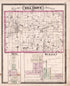 Mill Grove Township from Illustrated Historical Atlas of Steuben County, Indiana 1880 by Relic Map Company
