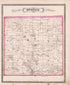 Otsego Township from Illustrated Historical Atlas of Steuben County, Indiana 1880 by Relic Map Company