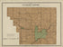Map of Taylorville Township from Plat Book and Complete Survey of Christian County, Illinois 1924 by Relic Map Company