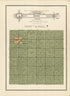 Map of Ricks Township from Plat Book and Complete Survey of Christian County, Illinois 1924 by Relic Map Company