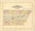 Outline Map of DeWitt County, Illinois from Plat Book of De Witt County, Illinois 1894 by Relic Map Company