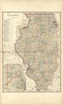 Illinois from Plat Book of Henry County, Illinois 1893 by Relic Map Company