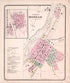 Bristol Station - Oswego from State of Illinois Combined Town, County, State, National and General Atlas 1870 by Relic Map Company