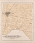 Mason City from Plat Book of Mason County, Illinois 1891 by Relic Map Company