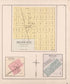 Kilbourne - Bishop - Moscow from Plat Book of Mason County, Illinois 1891 by Relic Map Company