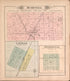 Bushnell, Colmar, and Doddsville from Plat Book of McDonough County, Illinois 1893 by Relic Map Company