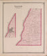 Lacon from State of Illinois Combined Town, County, State, National and General Atlas 1870 by Relic Map Company