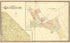 Map of Part of Township 2 S. Range IX W. from Standard Atlas of Monroe County, Illinois 1901 by Relic Map Company