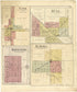 Time; Hull; Martinsburg; El Dara from Standard Atlas of Pike County, Illinois 1895 by Relic Map Company