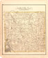 Township 6 South Range 7 West of 3rd Principal Meridian from Illustrated Historical Atlas of Randolph Co., Illinois 1875 by Relic Map Company