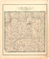 Township 5 South Range 7 West of 3rd Principal Meridian from Illustrated Historical Atlas of Randolph Co., Illinois 1875 by Relic Map Company