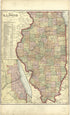 Map of Illinois from Standard Atlas of Stark County, Illinois 1907 by Relic Map Company