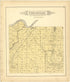 Cincinnati from Plat Book of Tazewell County, Illinois 1891 by Relic Map Company