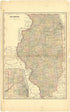 Illinois from Plat Book of Tazewell County, Illinois 1891 by Relic Map Company