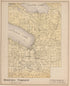 Benzonia from Atlas, Benzie Co., Michigan 1901 by Relic Map Company