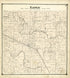 Eagle from Atlas of Clinton County, Michigan 1873 by Relic Map Company