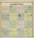 Outline Map of Clinton Co. Mich. from Atlas of Clinton County, Michigan 1873 by Relic Map Company