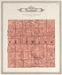 Map of Flushing from Atlas of Genesee County, Michigan 1899 by Relic Map Company