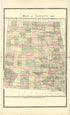 Map of Dakota, 1889 from Atlas of Genesee County, Michigan 1889 by Relic Map Company
