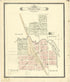 Village of Clio from Atlas of Genesee County, Michigan 1889 by Relic Map Company