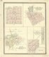 Map of the Village of Maple Grove; Map of the Village of Vienna Pine Run P.O. from Atlas of Genesee County, Michigan 1889 by Relic Map Company