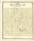 Map of Flushing from Atlas of Genesee County, Michigan 1889 by Relic Map Company
