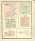 Map of the Village of Swartz Creek from Atlas of Genesee County, Michigan 1889 by Relic Map Company
