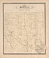 Howell from Standard Atlas of Livingston County, Michigan 1895 by Relic Map Company