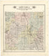 Arcadia from Atlas and Directory of Lapeer County, Michigan 1893 by Relic Map Company