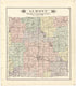 Almont from Atlas and Directory of Lapeer County, Michigan 1893 by Relic Map Company