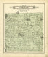 Plat of Colfax from Plat Book of Mecosta County, Michigan 1900 by Relic Map Company