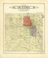 Plat of Big Rapids from Plat Book of Mecosta County, Michigan 1900 by Relic Map Company
