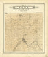 Plat of Fork from Plat Book of Mecosta County, Michigan 1900 by Relic Map Company